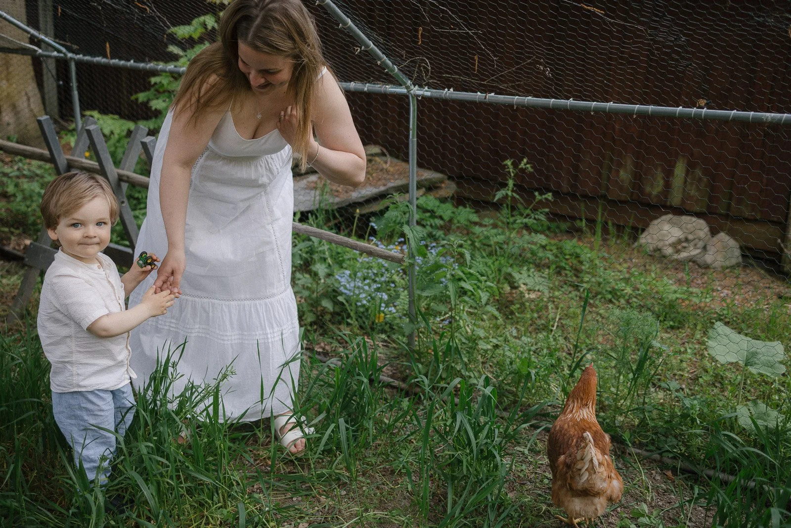 perhekuvaus perheen maatilalla