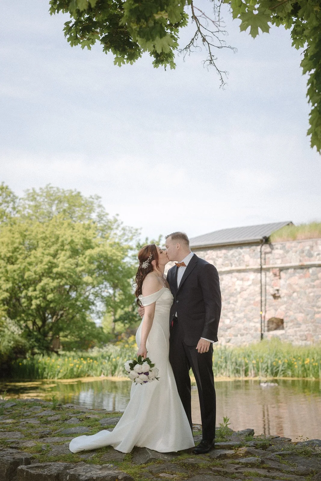 hääkuvaus suomenlinnassa