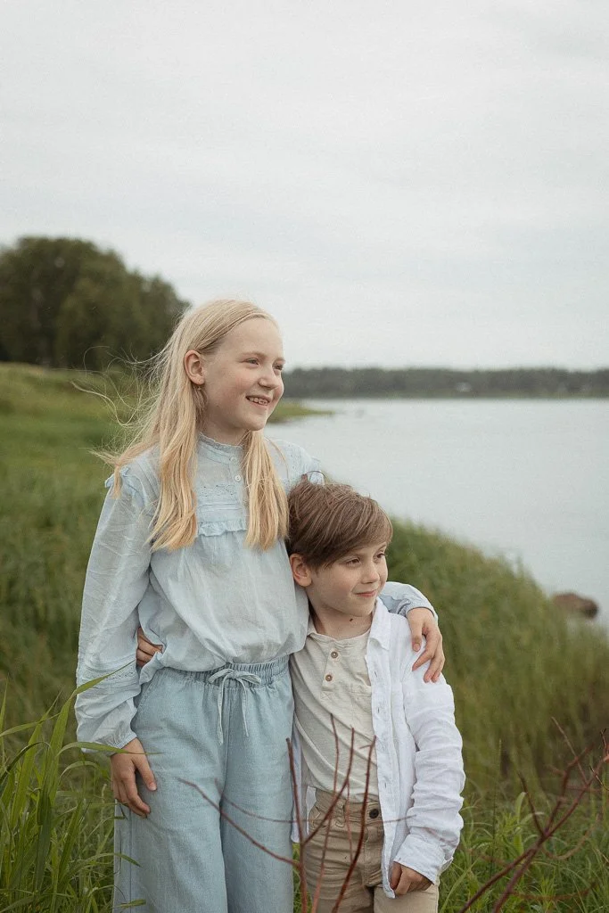 perhekuvaus Lapissa Pellossa