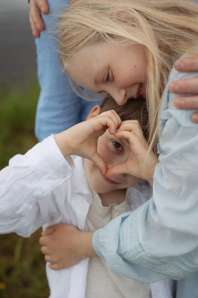 perhekuvaus Lapissa Pellossa