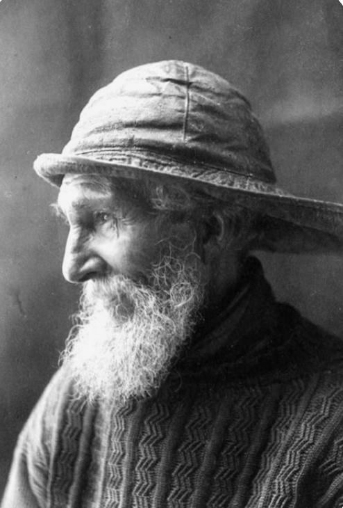 Profile of an Aran Fisherman in Traditional Knitwear