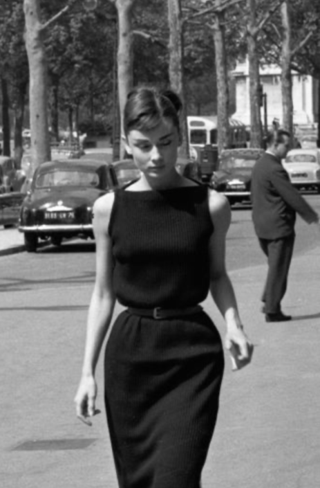Audrey Hepburn – Parisian Street Style