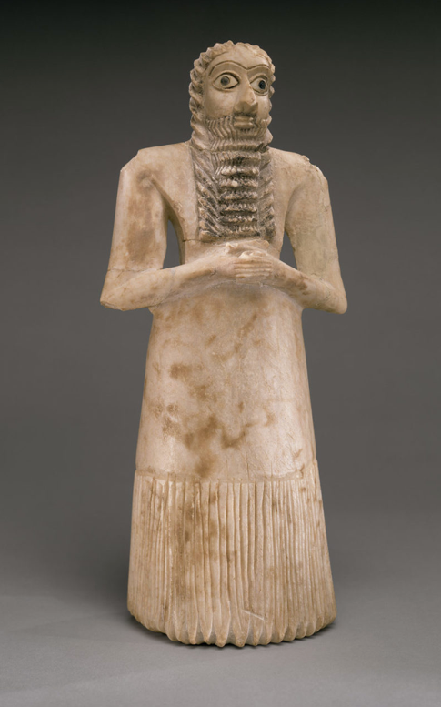 Standing male worshipper 2900-2600 BC