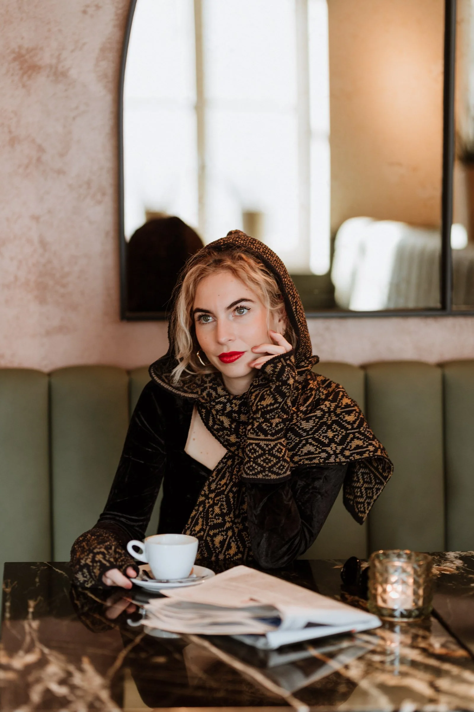 Studio Myr garment photographed by Maison Rowena in a timeless interior setting