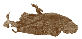 10th-century needlebinding sock fragment discovered in York, UK, illustrating early medieval textile craftsmanship and the durability of this ancient looping technique.