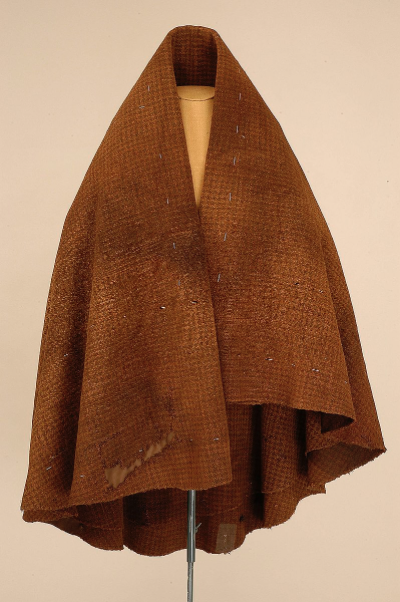 The Gerum Cloak, Iron Age wool garment showing early houndstooth weaving technique