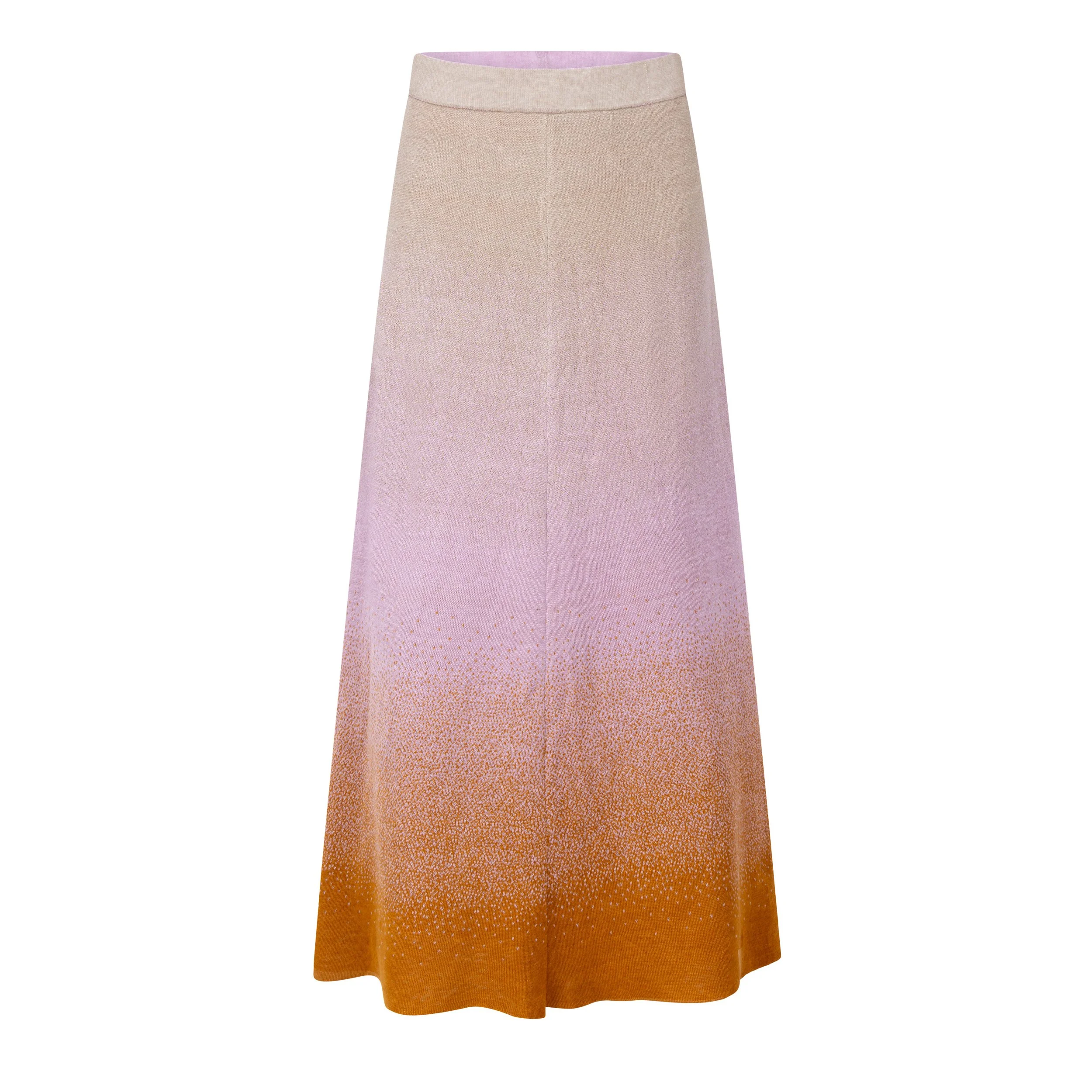 Double Knit Cotton Gradient Maxi Skirt – Bali