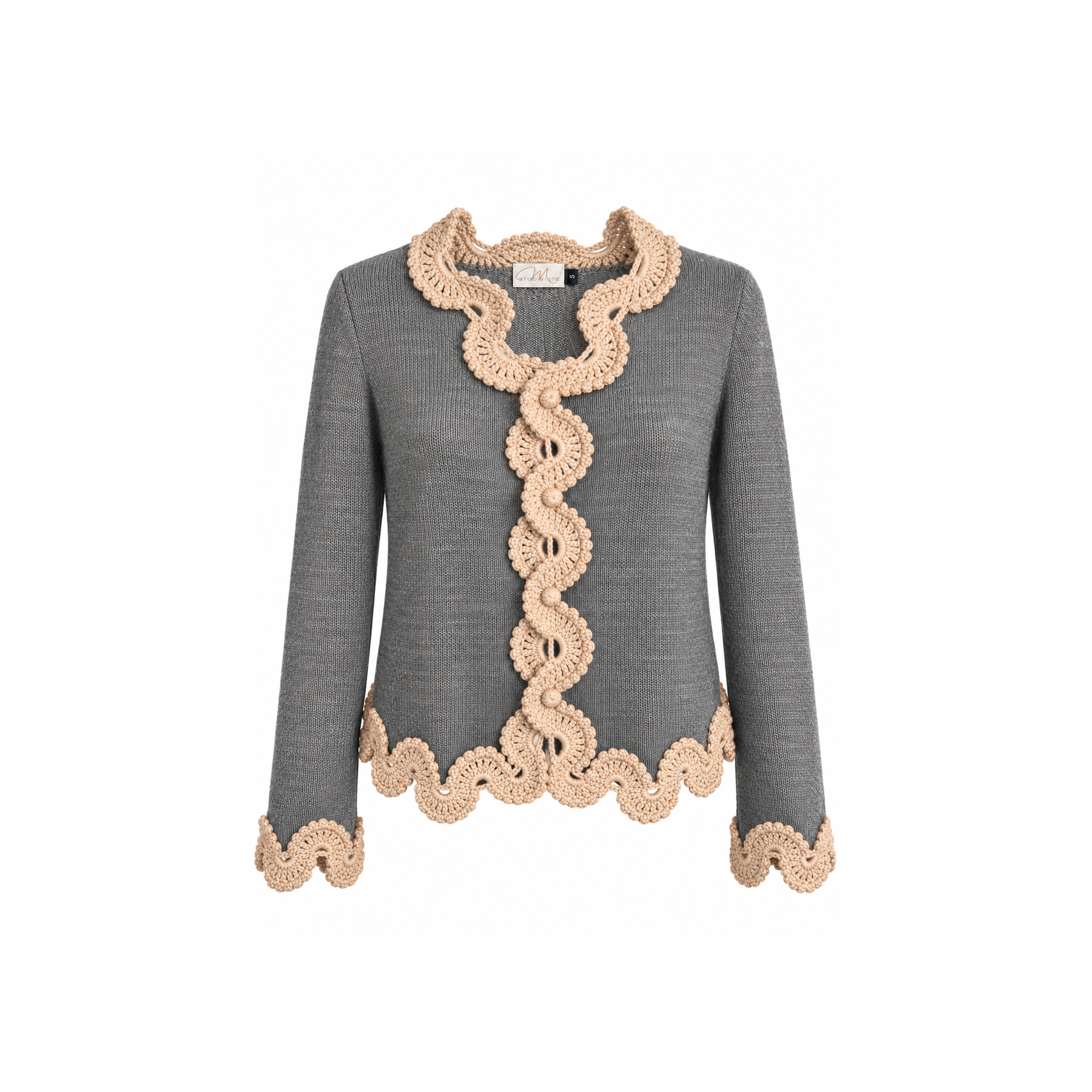 Merino Lace Jacket – Gabriella | Made to Order