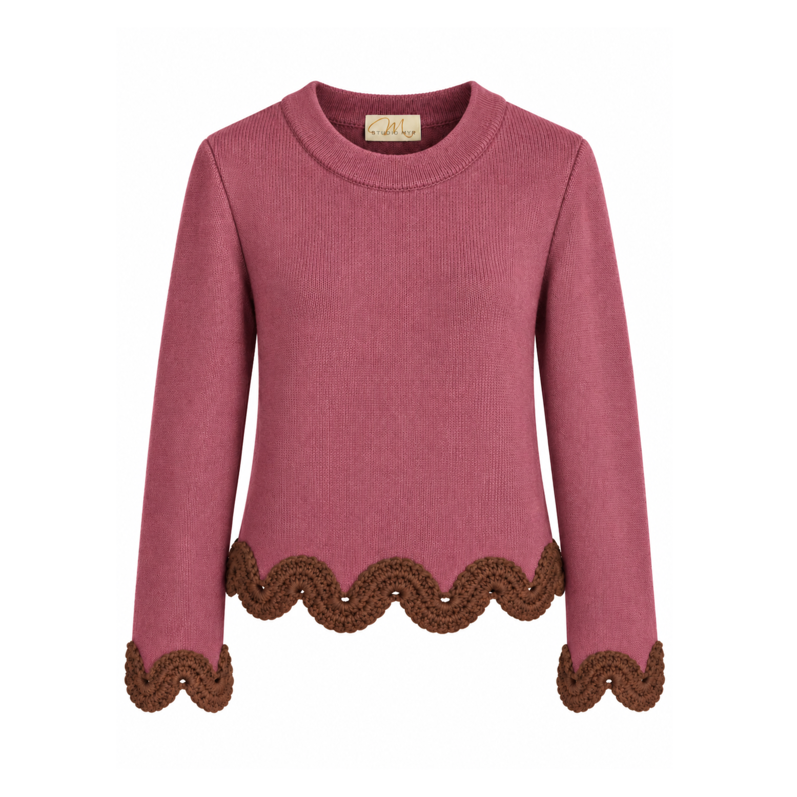 Merino Lace Jumper – Eleonora | Made to Order