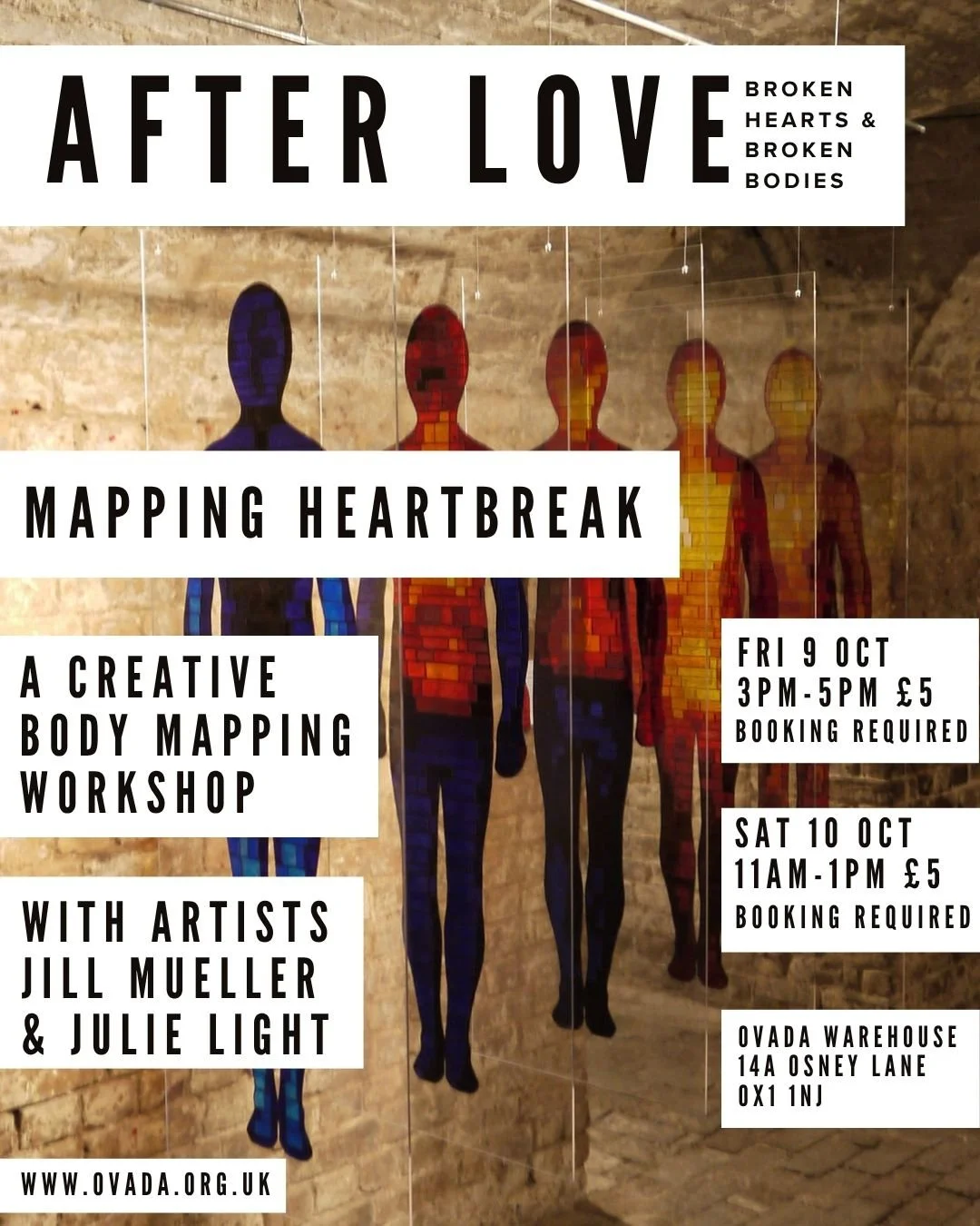 Body Mapping Workshop with artists Jill Mueller and Julie Light