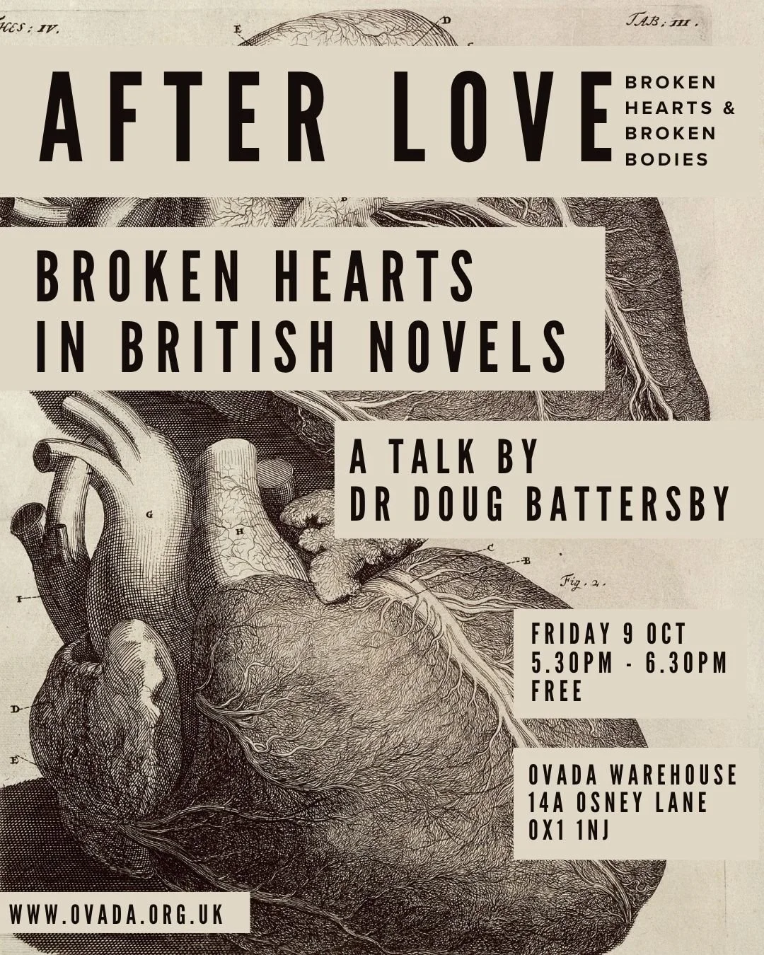 Broken Hearts in British Novels, a Talk by Dr Doug Battersby