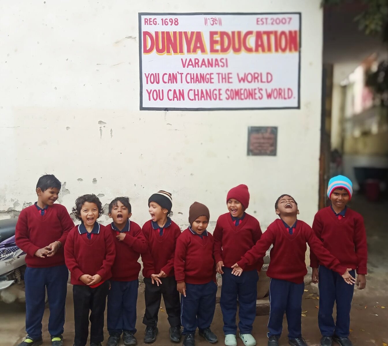 We love our school! #education #educationforall #educationforlife #educationforkids #educationforimpact #school #schoolkids #india #varanasi #nagwa #duniya