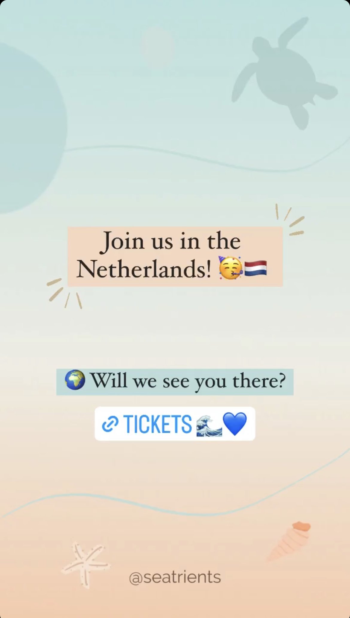 Upcoming event, Seatrients