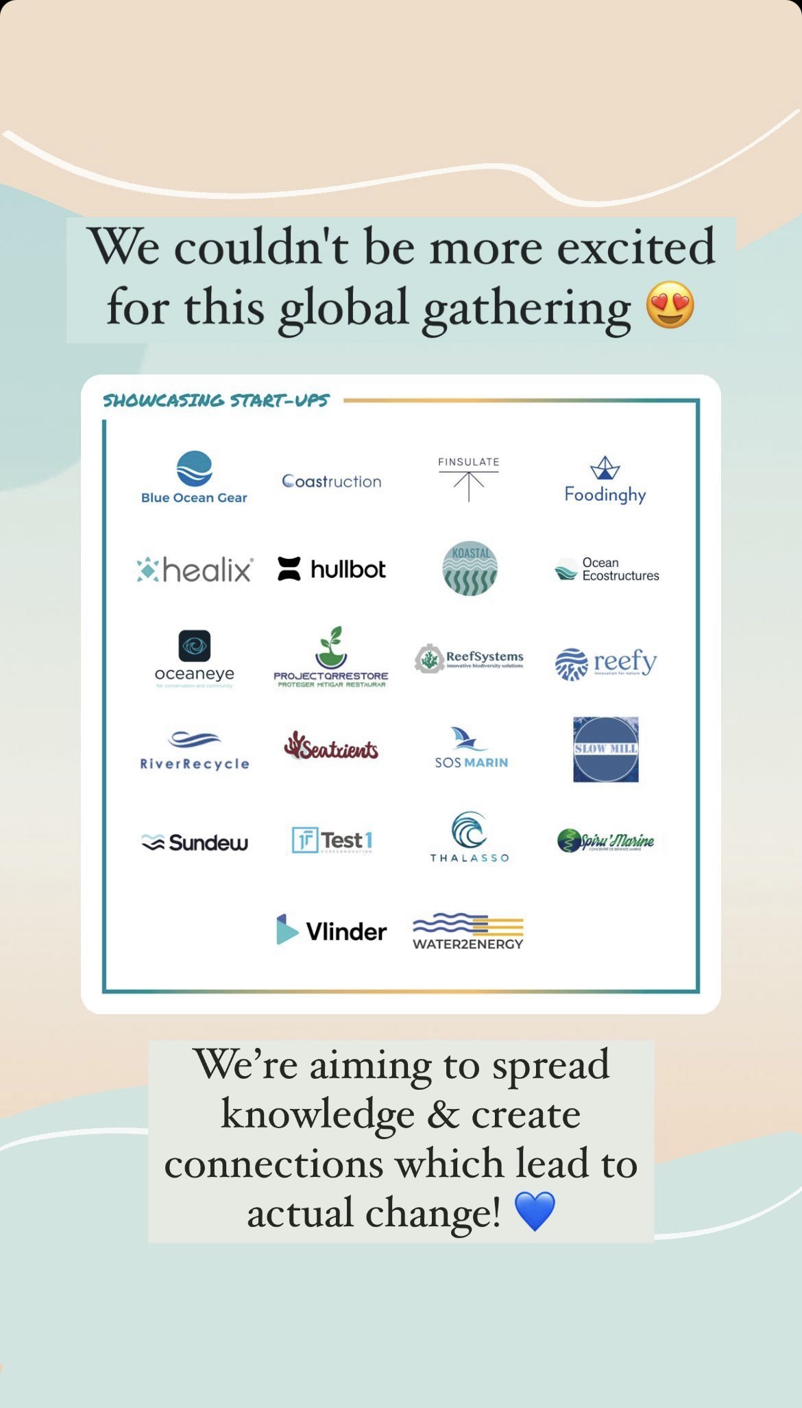 Upcoming event, Seatrients