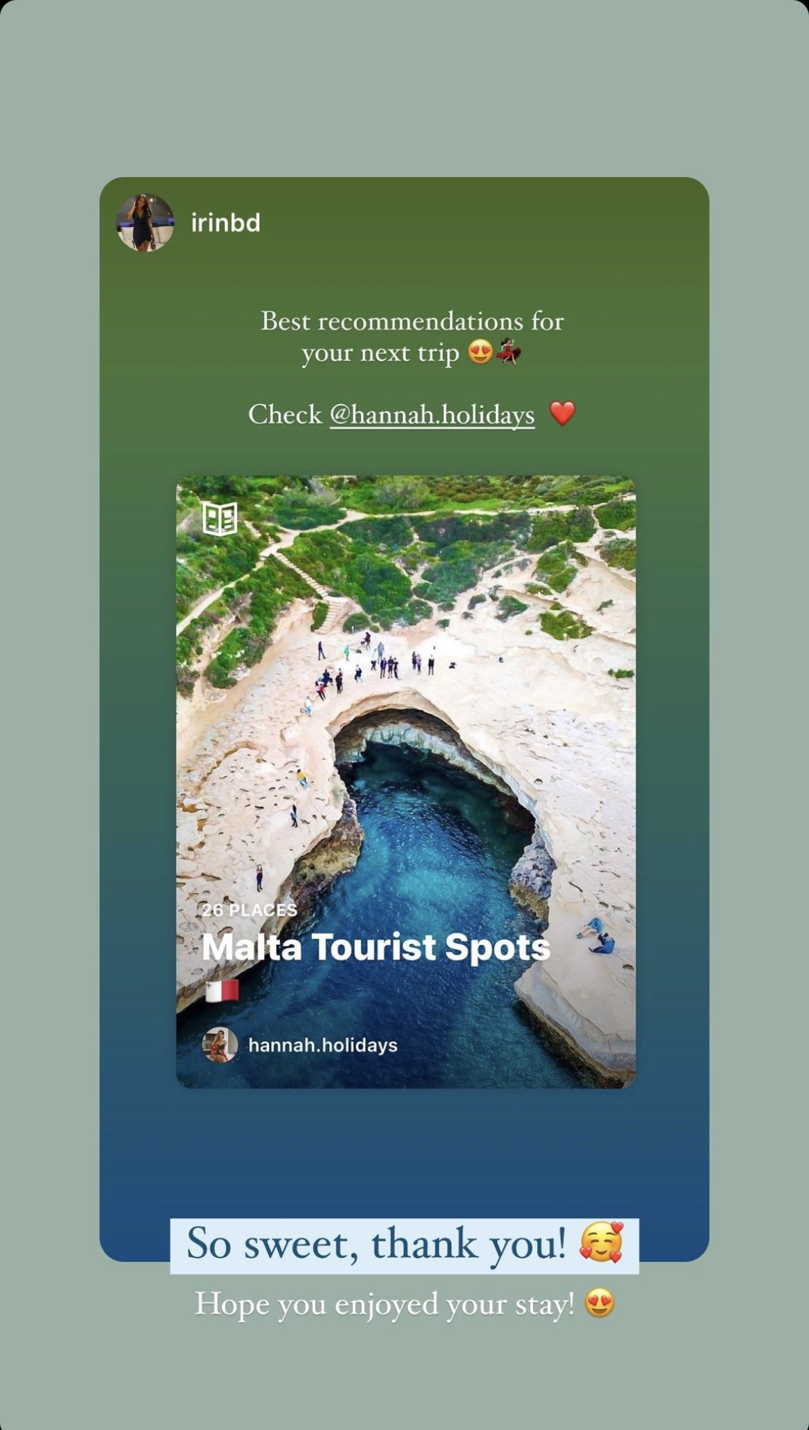 Hannah Holidays' Guides
