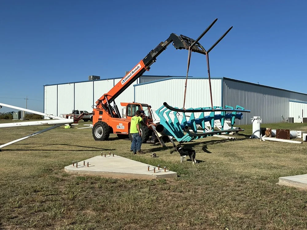Roller Coaster Museum’s Largest Exhibit Begins to Rise in West Texas