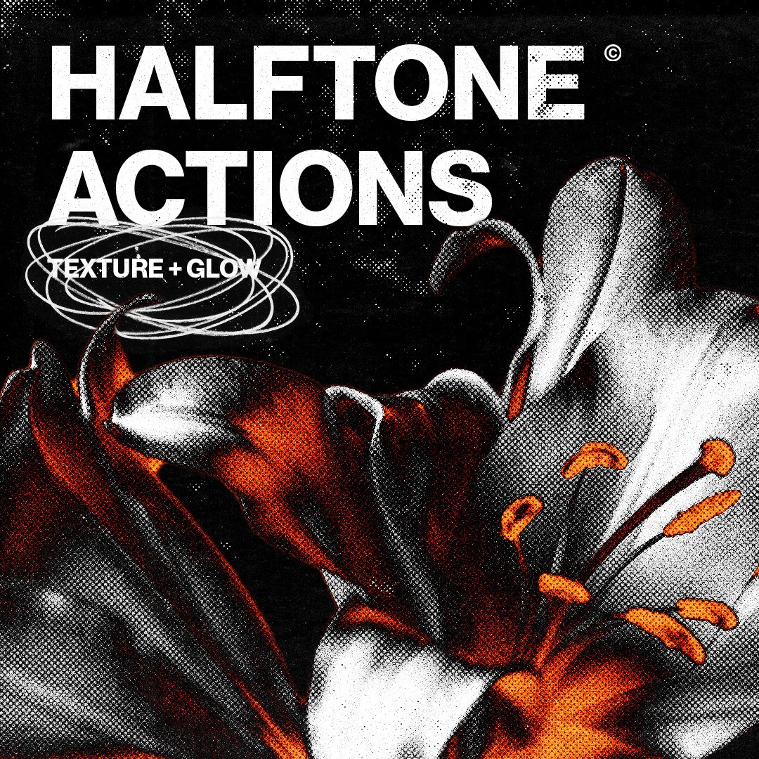 Halftone Actions + Tutorial
