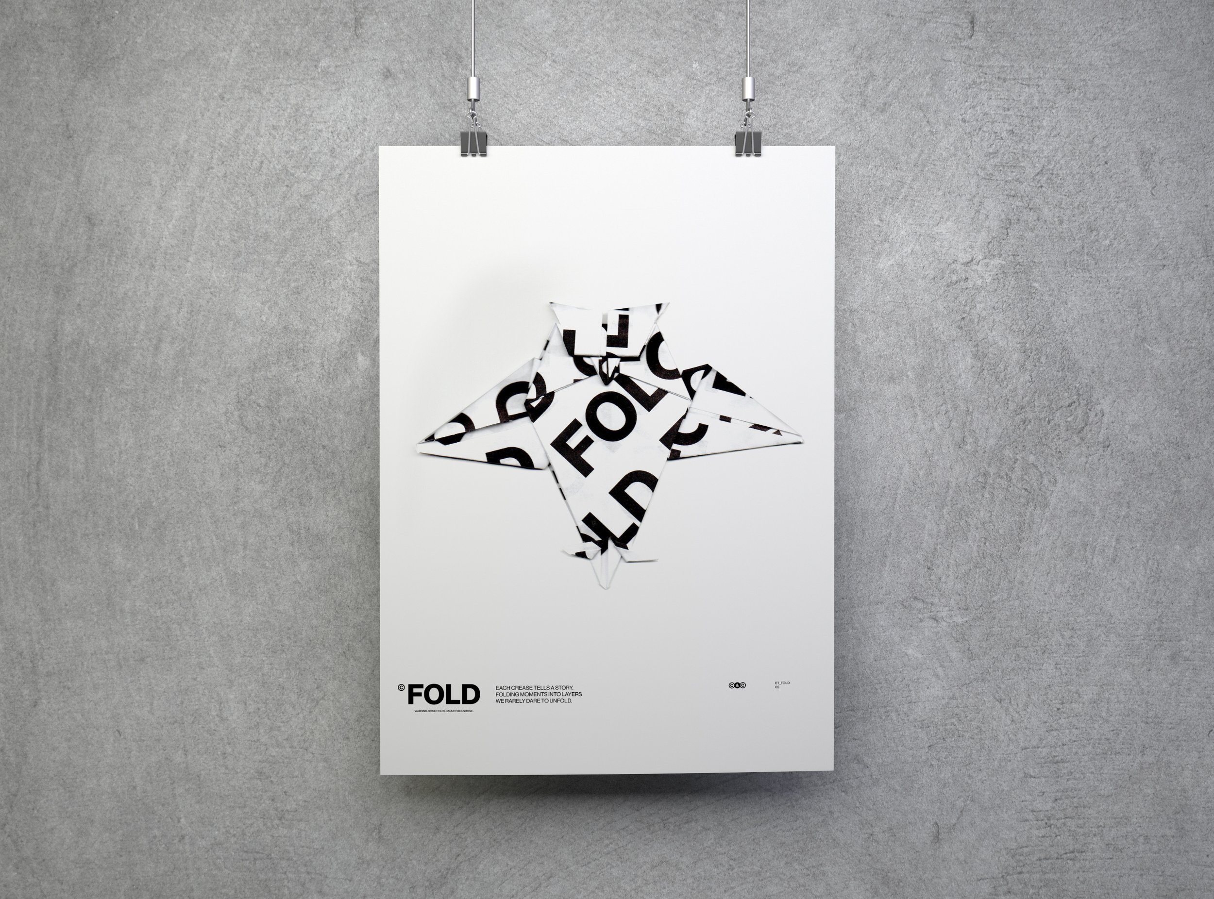 Experimental Typography: Fold-01