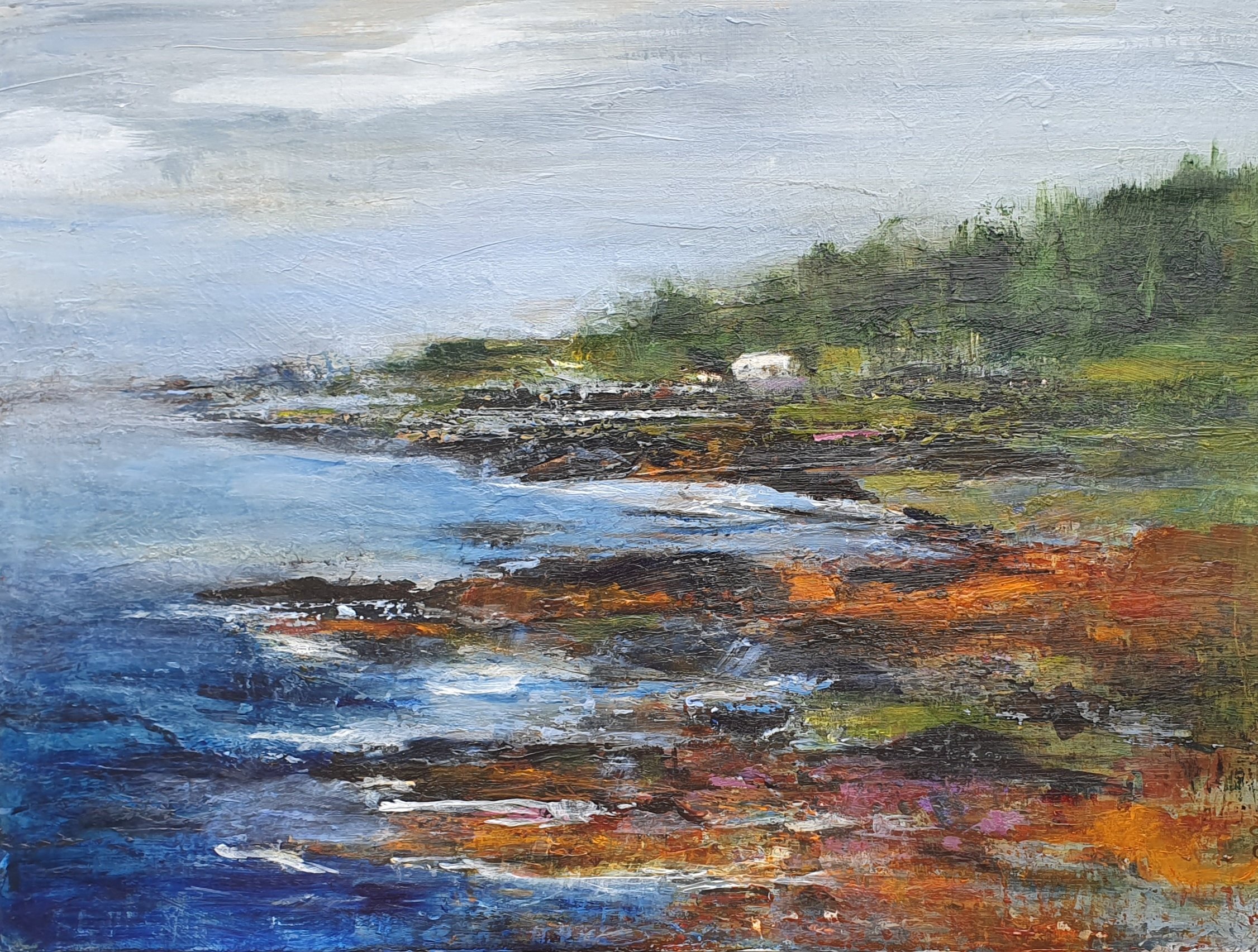 Pigments on the Shore