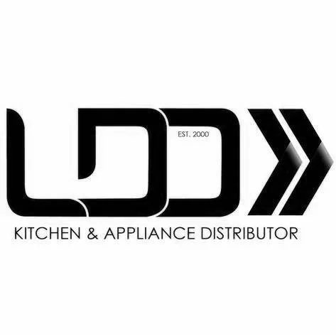 Logo for a kitchen and appliance distributor established in 2000 LDD direct