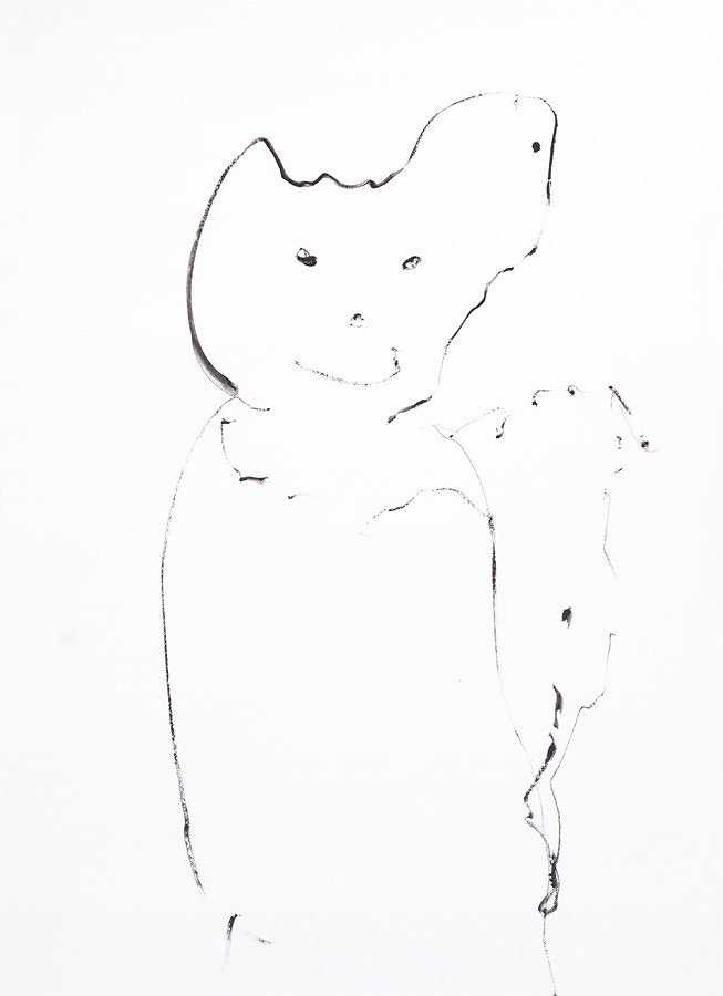 Ohne Titel, 2015, Woody-Stifte auf Papier