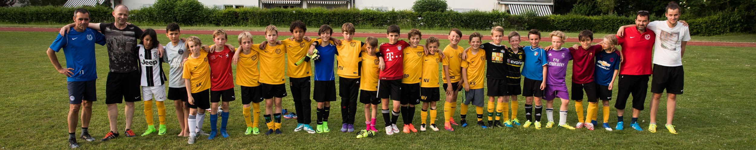 Die Trainingsgemeinschaft FCU Ea Dc im Mai 2017