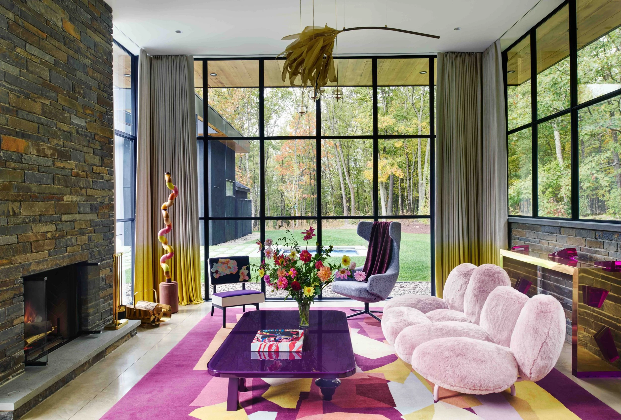 Ecstatic Color as the Bridge                              Between Foliage &amp; Form