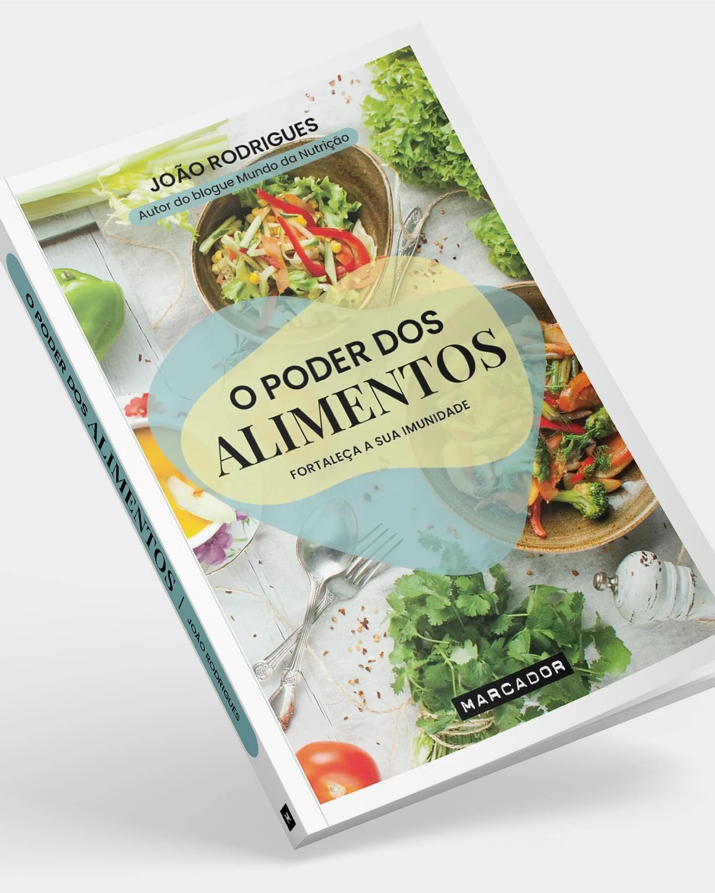 Criatividade | Capa e pagina&ccedil;&atilde;o &ldquo;O Poder dos Alimentos&rdquo; 📖 @editorial_presenca @marcador_editora