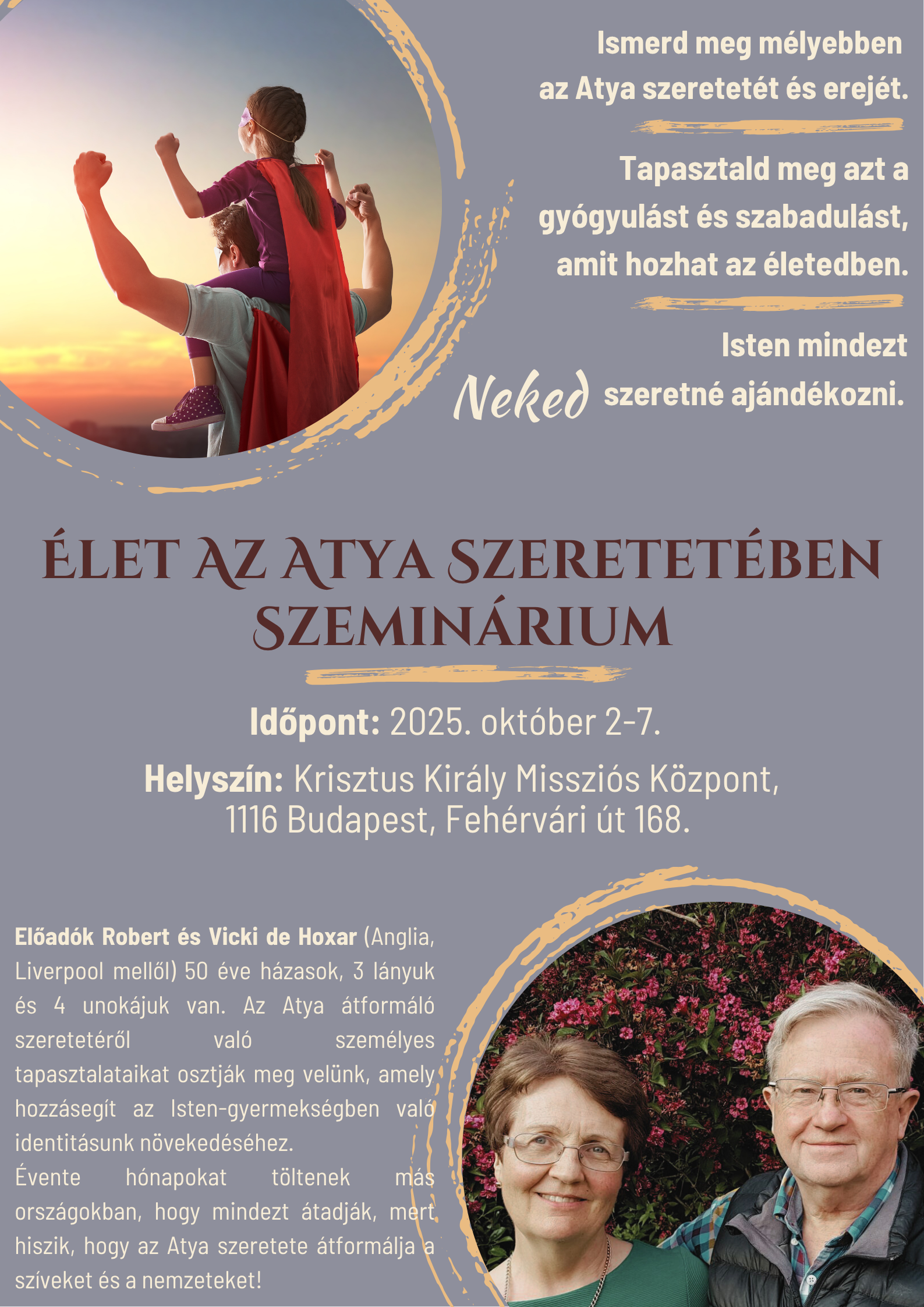 Élet az Atya szeretetében szeminárium