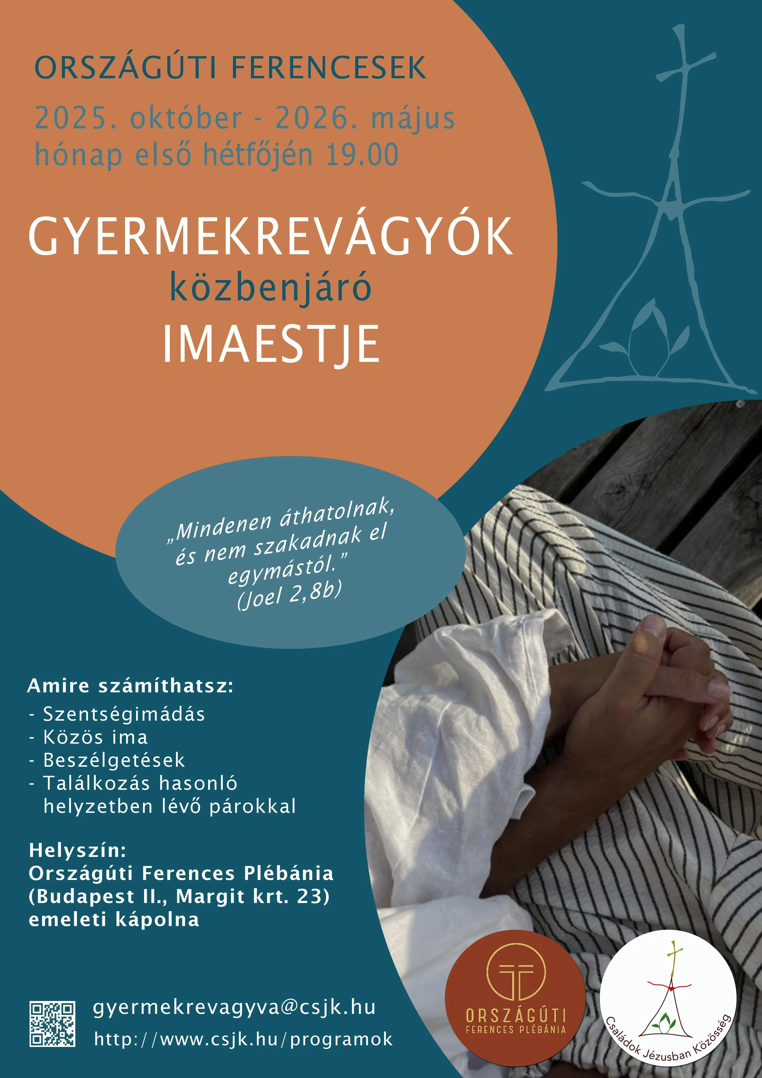 Imaest Gyermekrevágyó pároknak (Országúti Ferencesek, kápolna)