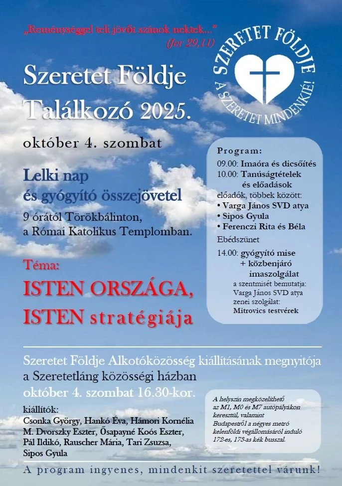 Szeretet földje Találkozó