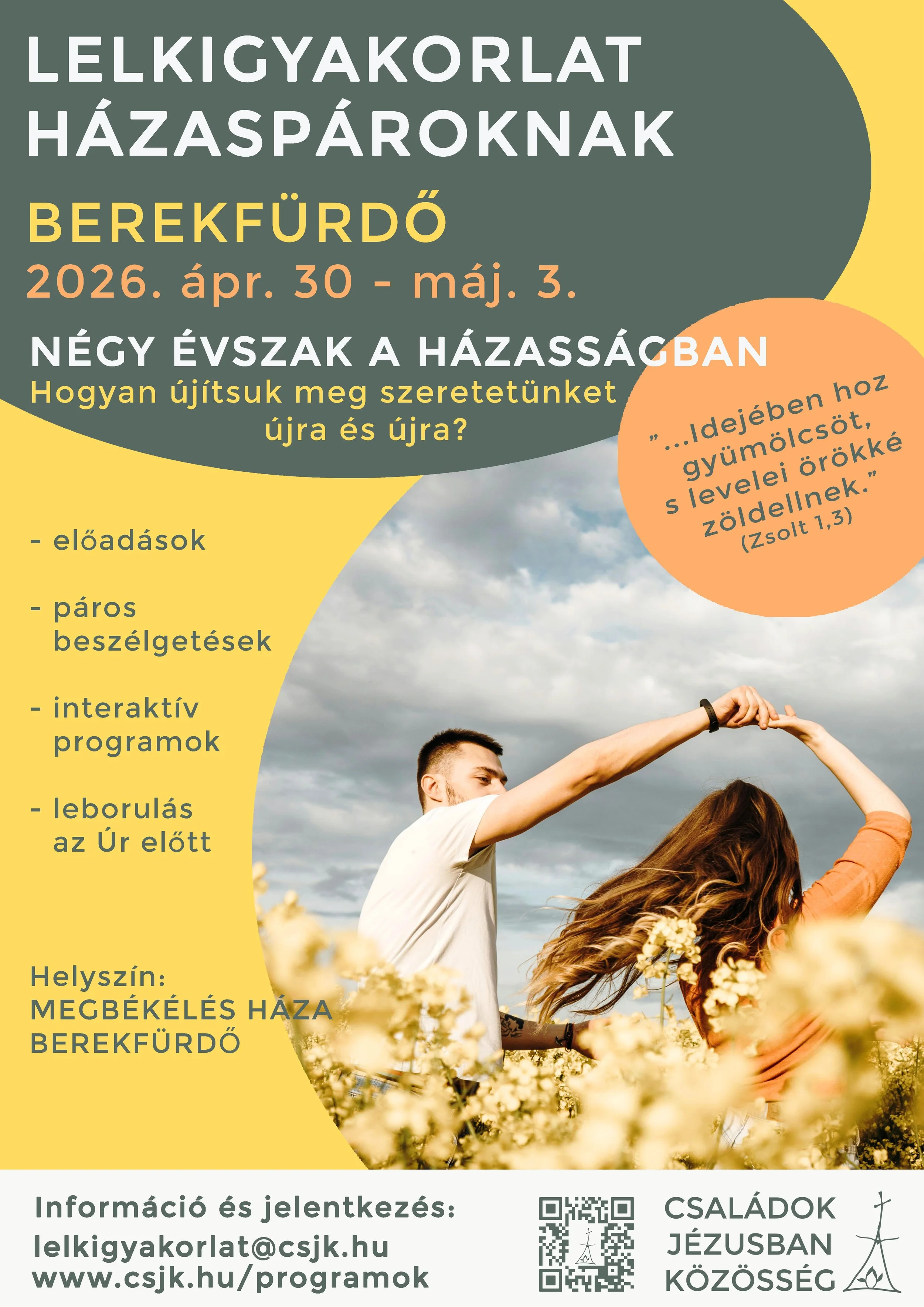 Négy évszak a házasságban- hogyan újítsuk meg szeretetünket újra és újra