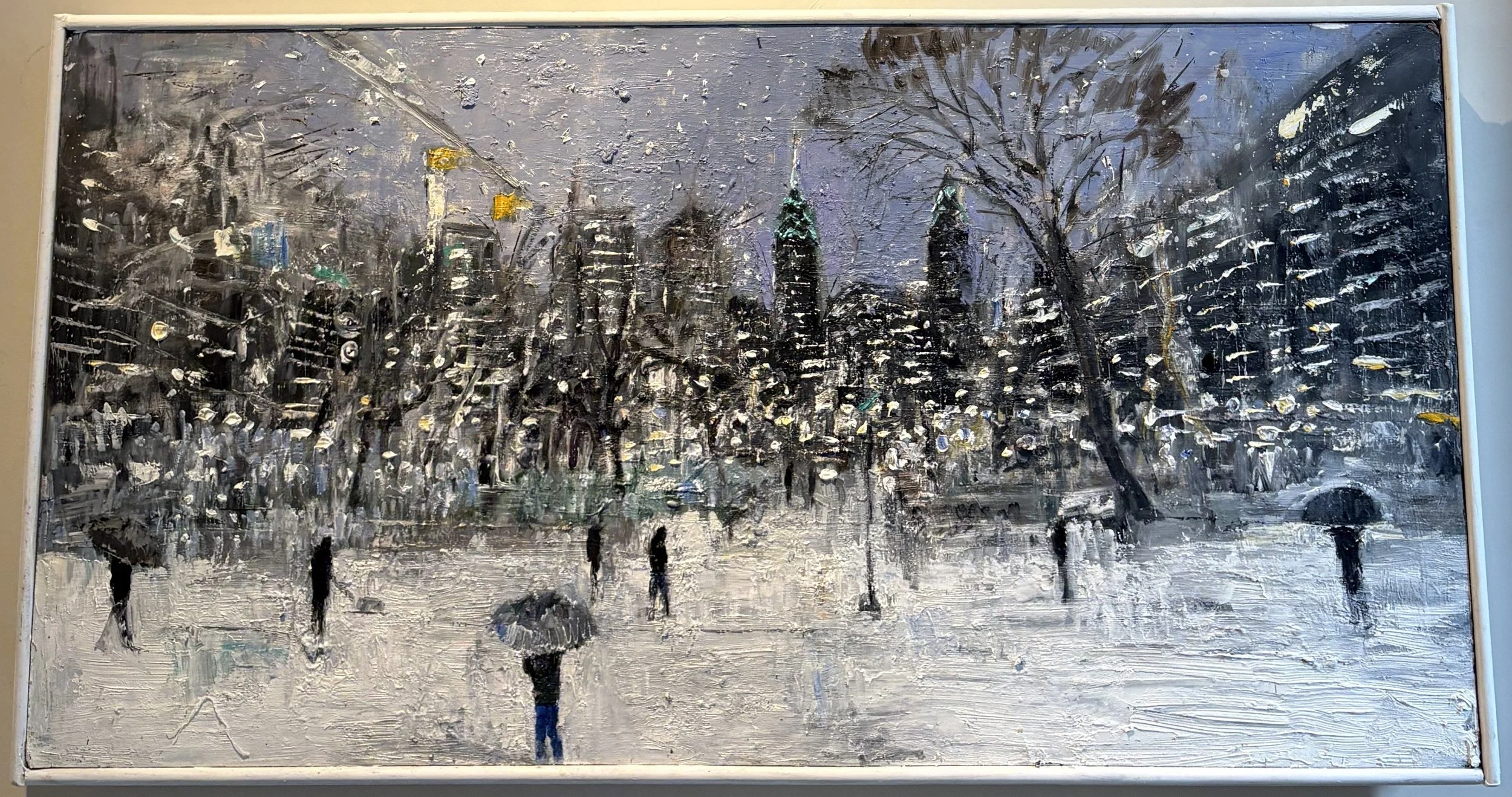 Rittenhouse in the Snow, 24 X 48