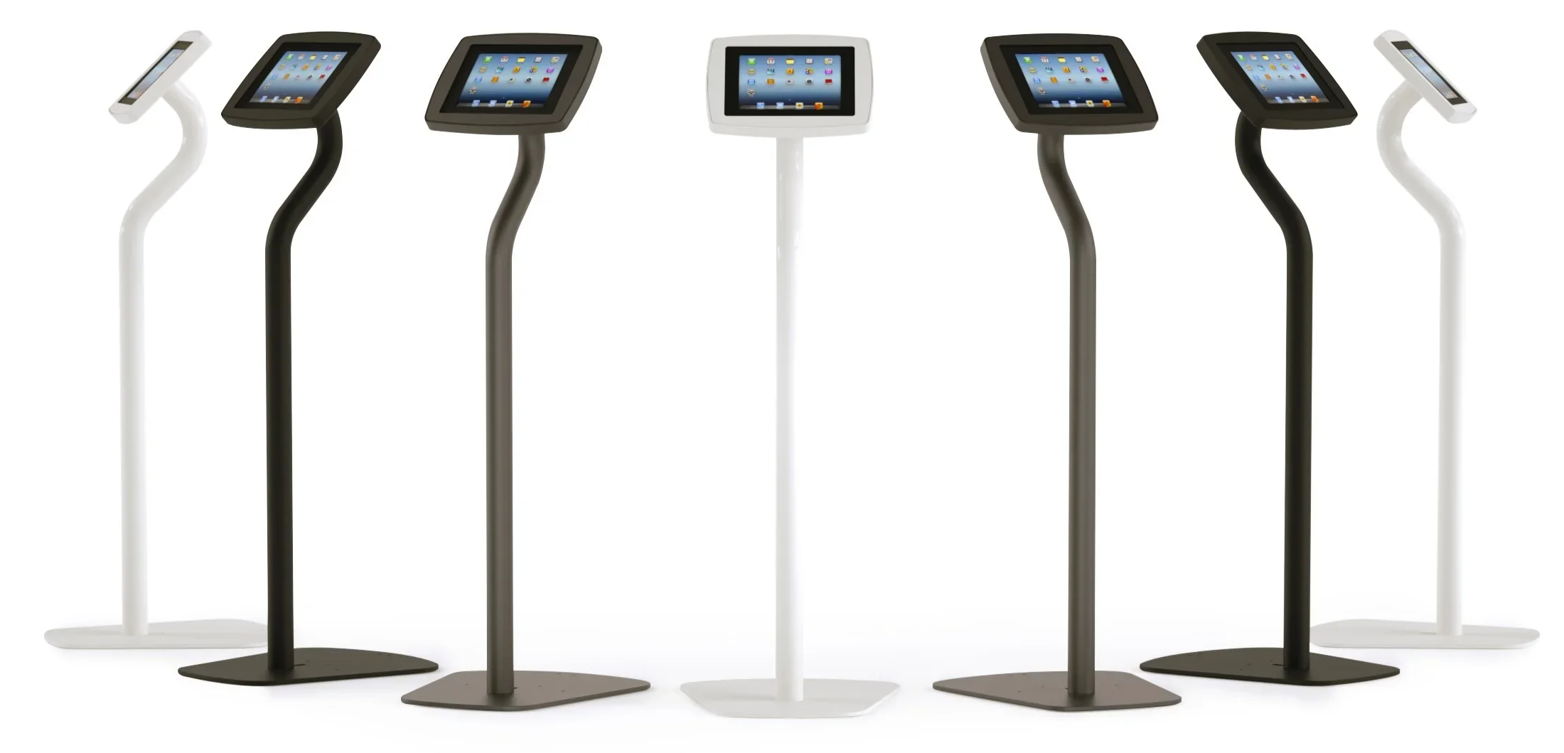 Armodilo Stand for CHIME Kiosk in different colours (White, Black, Grey)