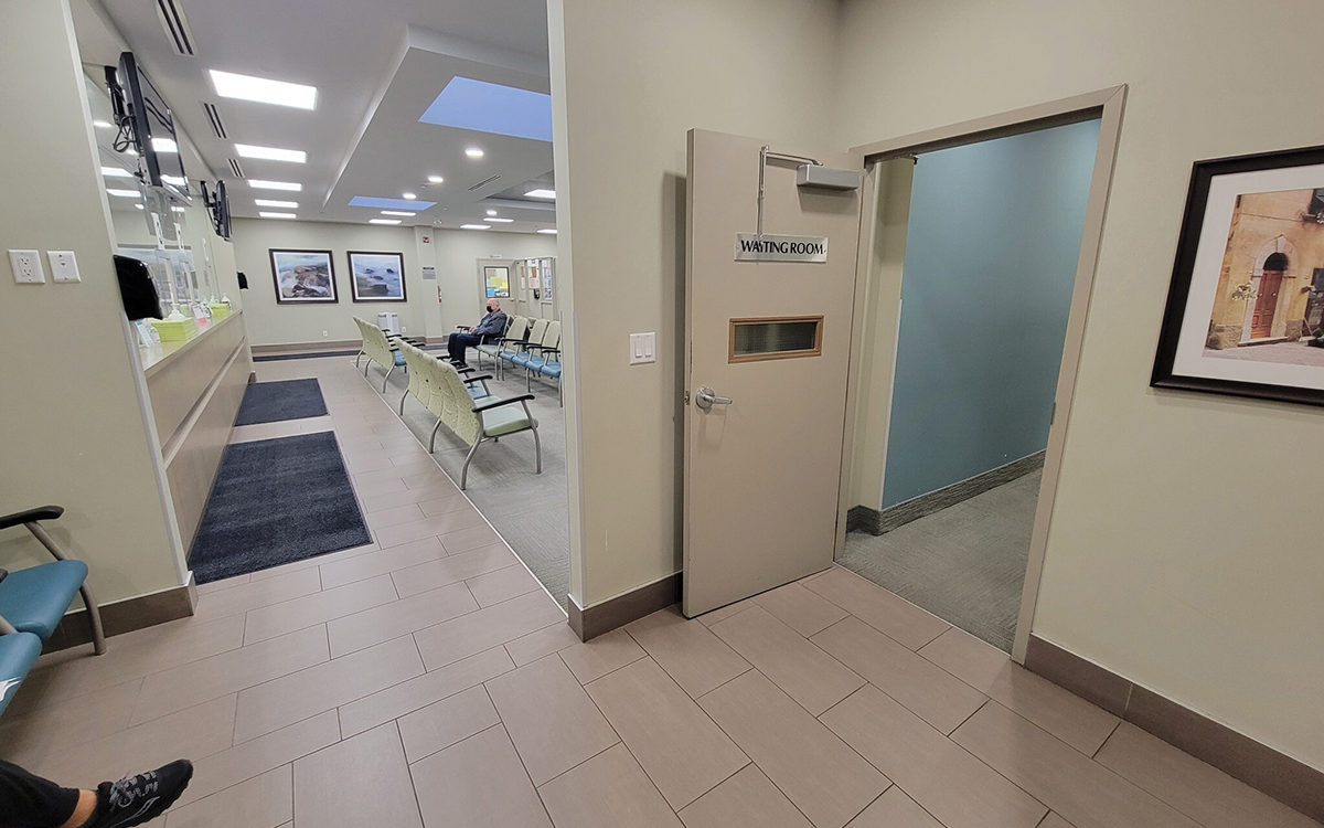 Queen Square Doctors and Family Health Team Waiting Room