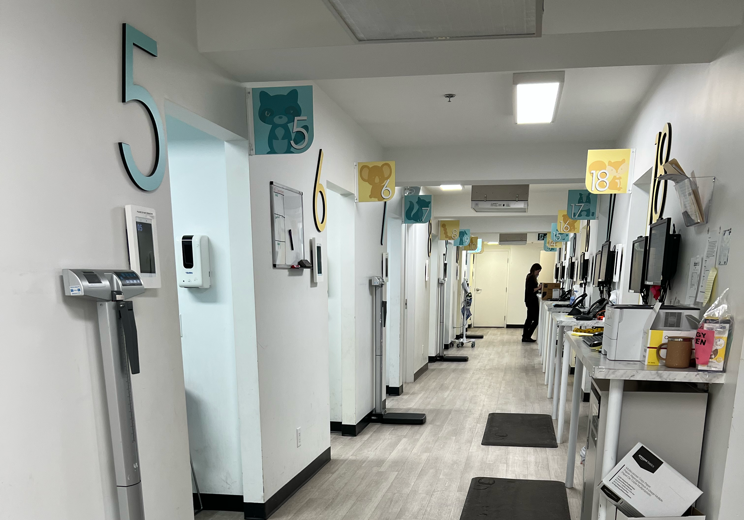 Lower Level Rooms at Bloorkids Pediatric Clinic in Toronto