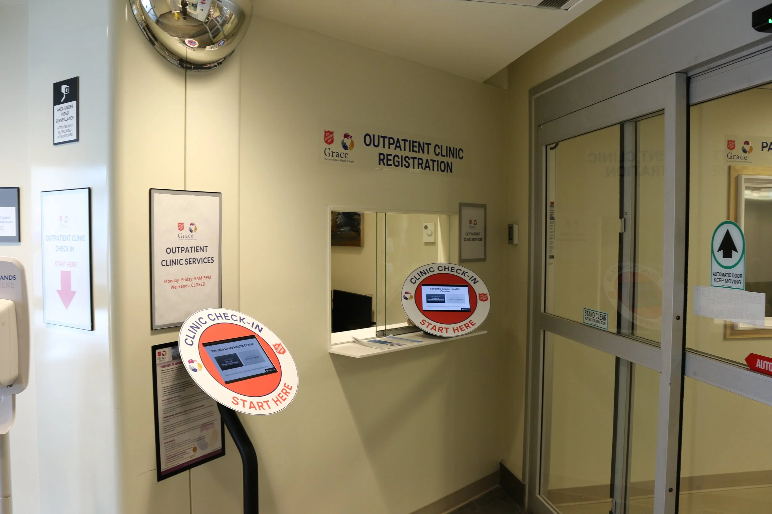 Toronto Grace Health Centre  CHIME Kiosks