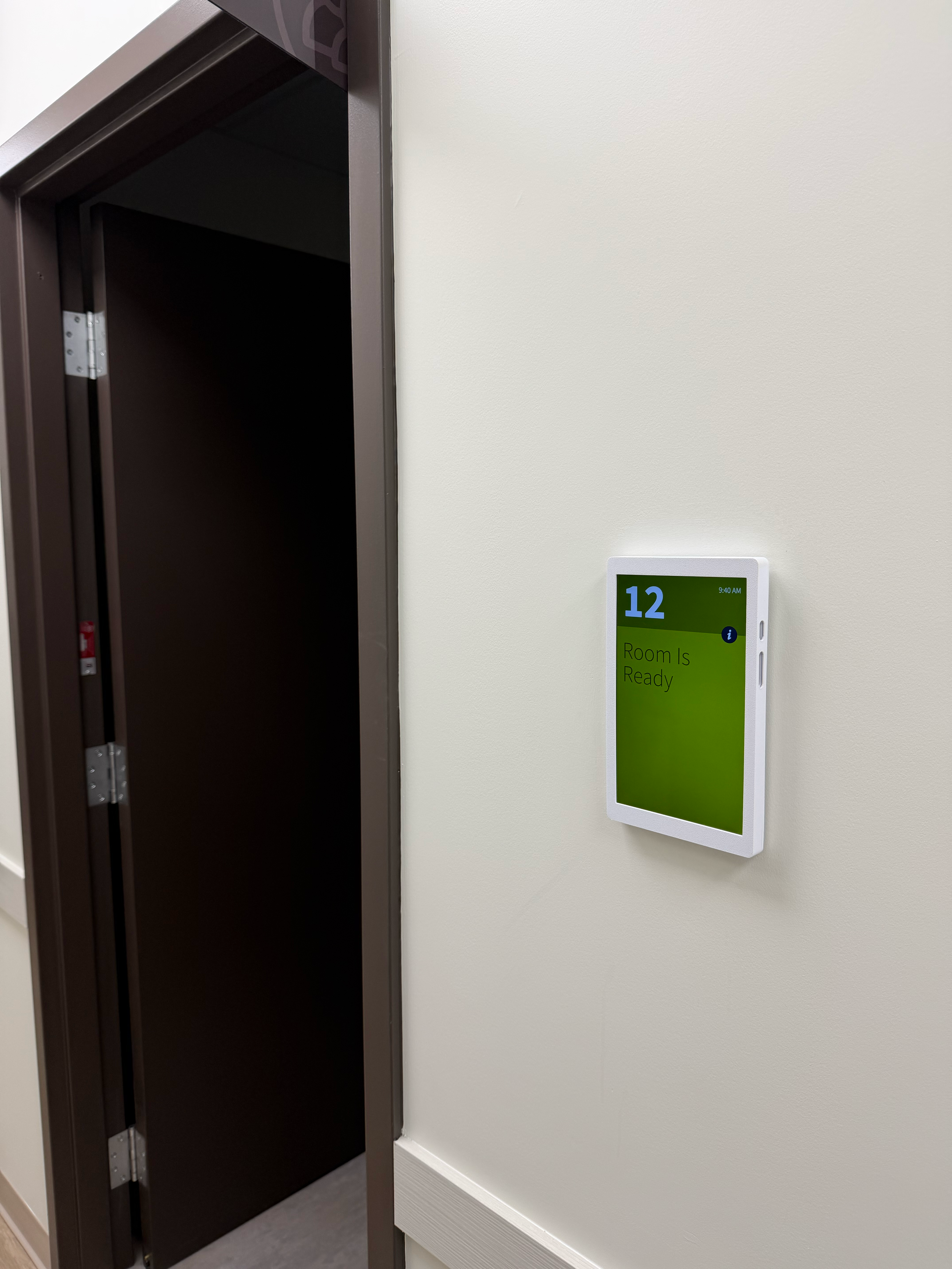St. Joseph Family Medicine Clinic CHIME Room Tablet
