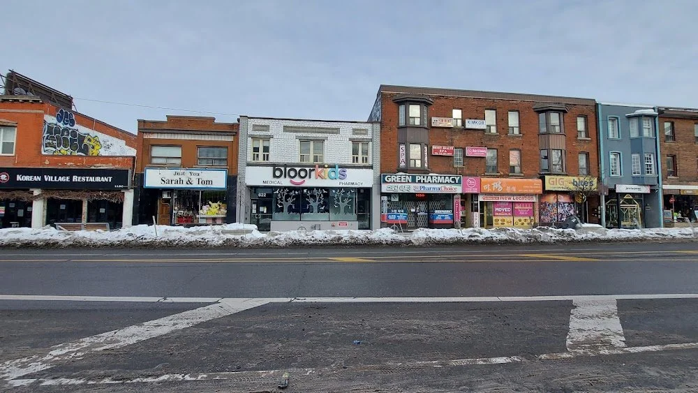 Outside Bloorkids Pediatric Clinic in Toronto