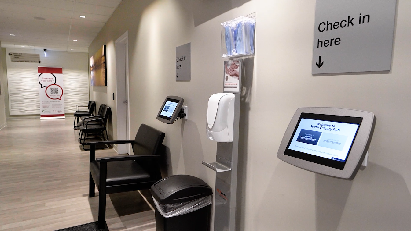 South Calgary Primary Care Network CHIME Kiosks