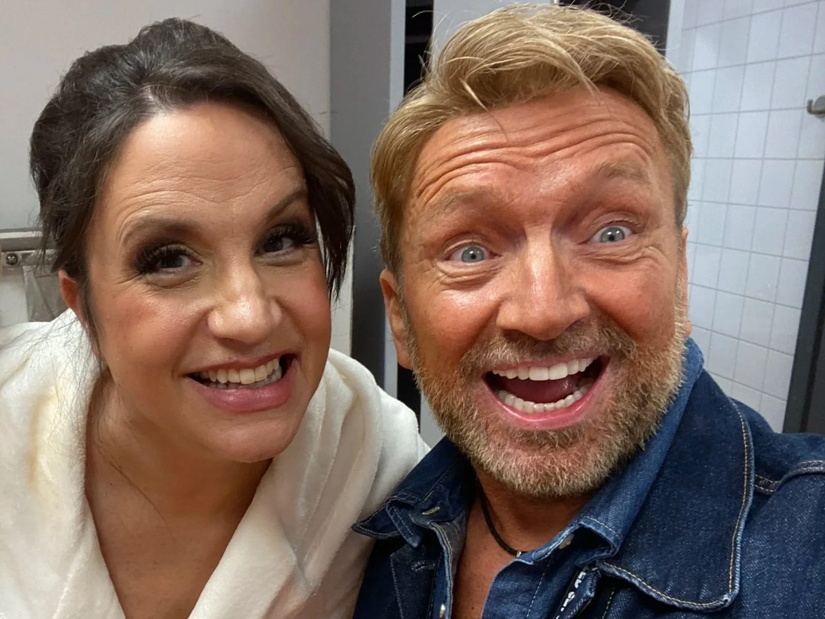 Artist Petra Mede och Heming Kulø