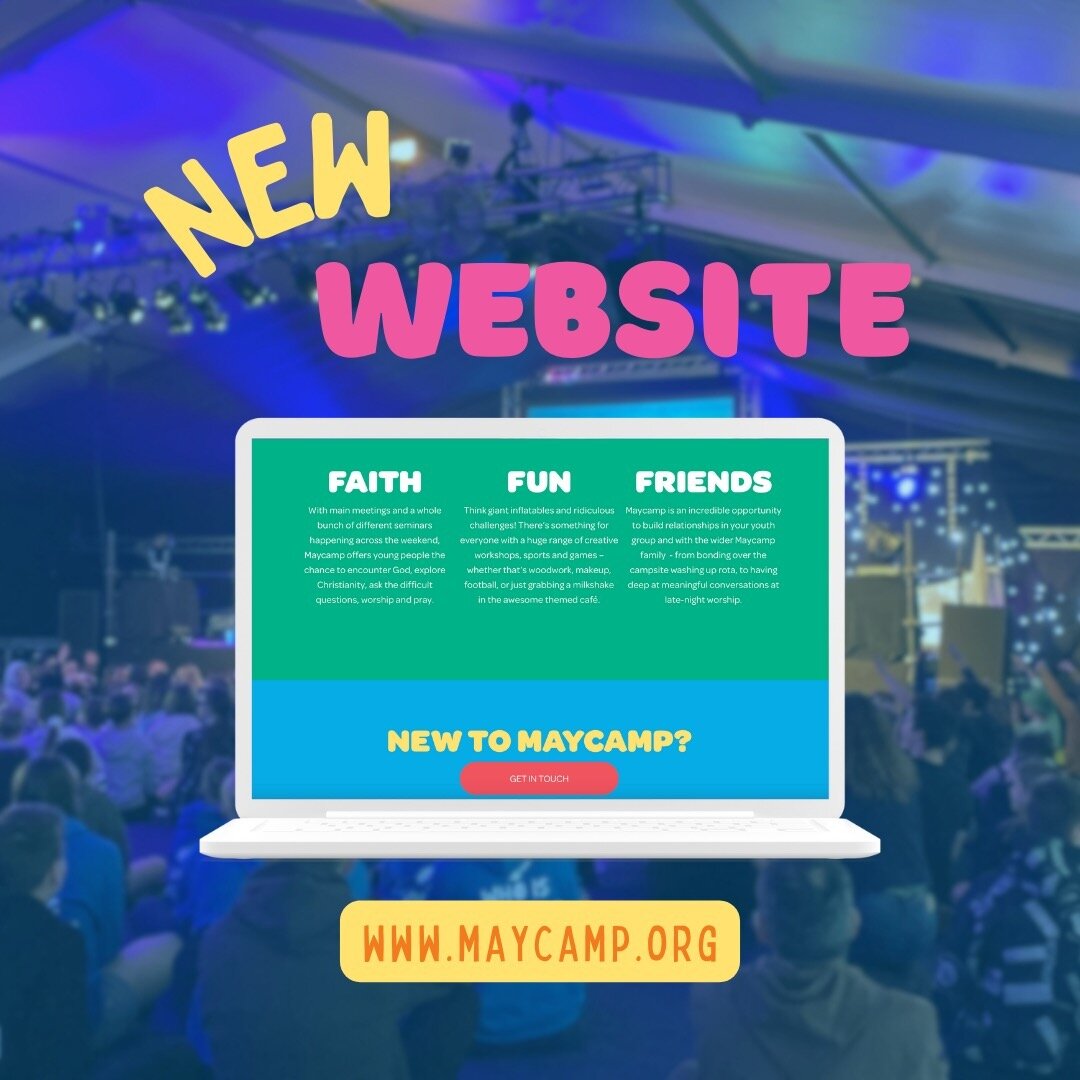 *BIG NEWS* We have a new fun website! Go check it out and share it with your friends! www.maycamp.org @dioceseofchichester @diochichester