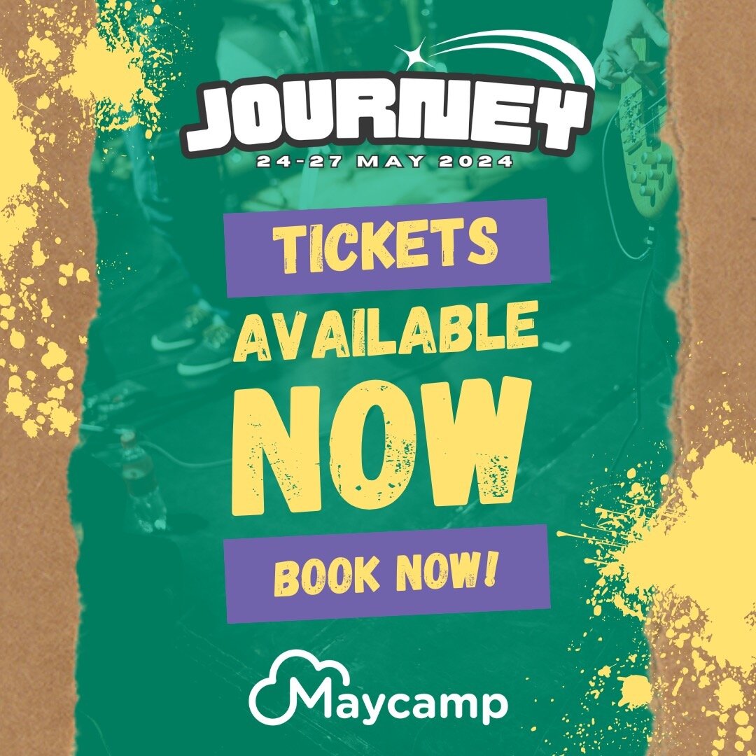 It isn't really that long now until we start to gather our things and head to Plumpton for another amazing year of Maycamp! Do you have your ticket? Are you coming? What are you waiting for? Come join us and discover the fun of Maycamp! Worship, talk