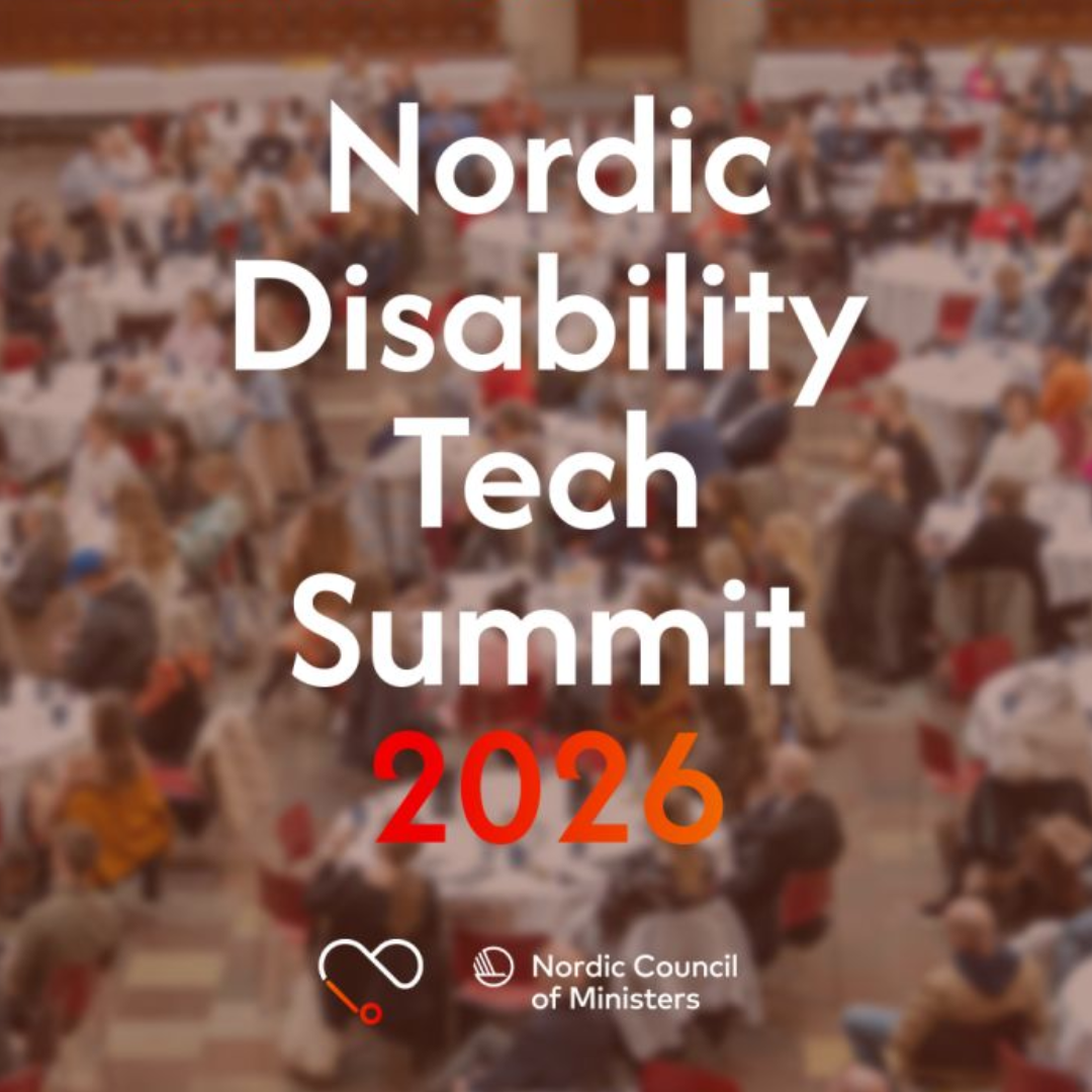 Vi talar på Nordic Disability Tech Summit i Köpenhamn