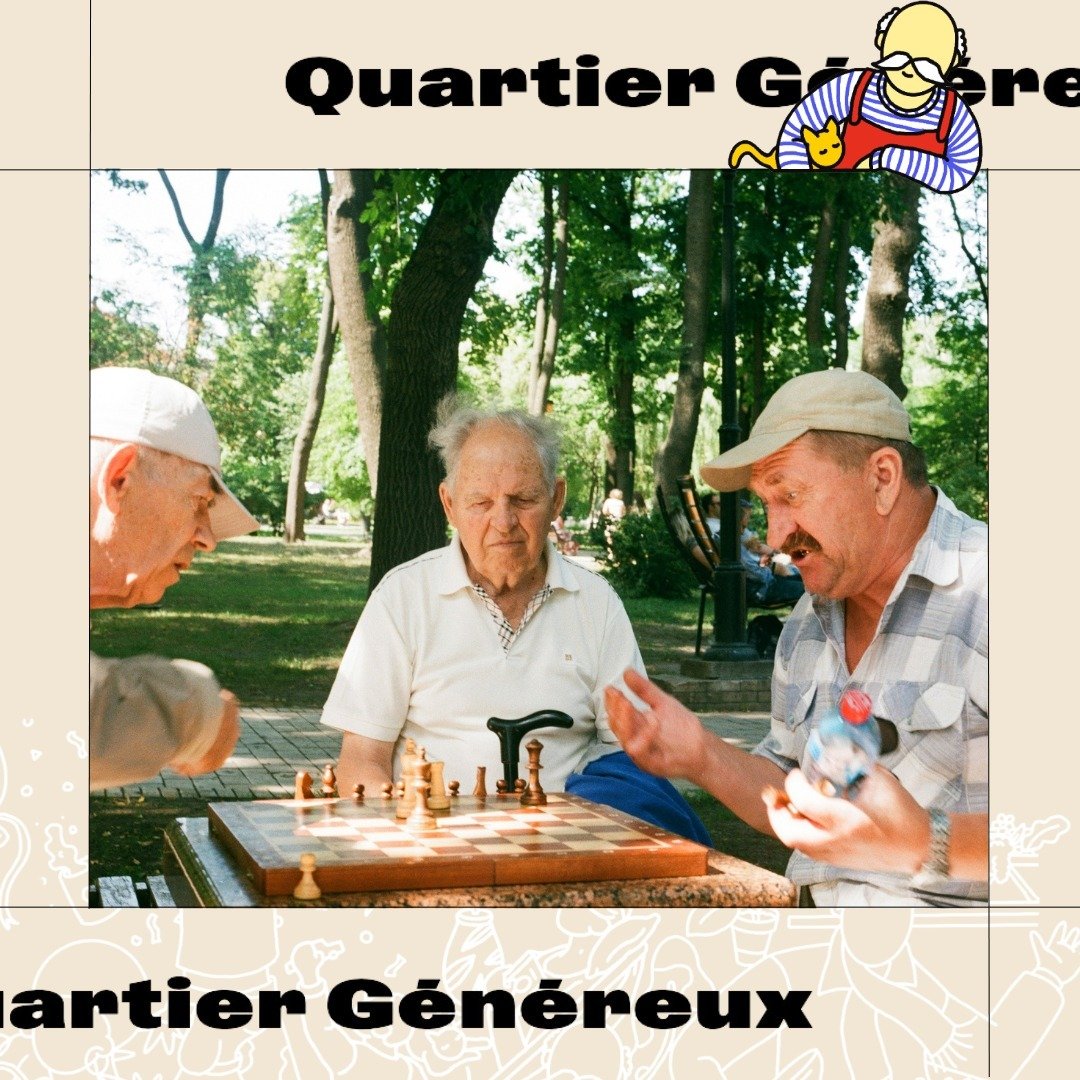 Le QG - Quartier G&eacute;n&eacute;reux - Branding La Foule pour la r&eacute;habilitation d'une ancienne caserne militaire. 

Un b&acirc;timent qui s&rsquo;ouvre vers l&rsquo;ext&eacute;rieur, vers les autres, vers son histoire.

Hier, refuge s&ucirc