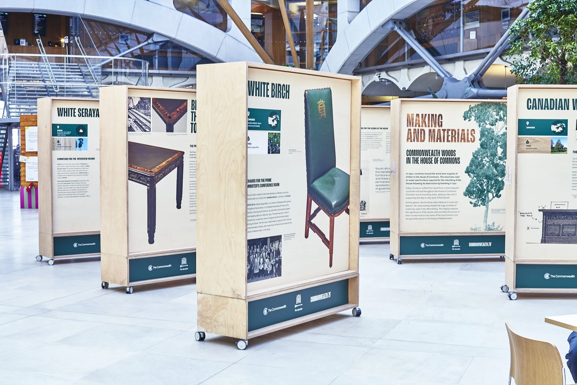 Making and Materials - Commonwealth woods in the House of Commons