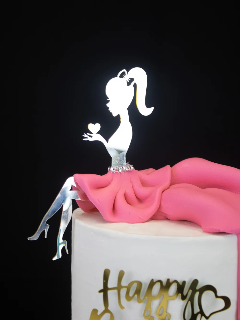 knee length dresses for ladies Lady Dress Theme Cake  Chocola Paris
