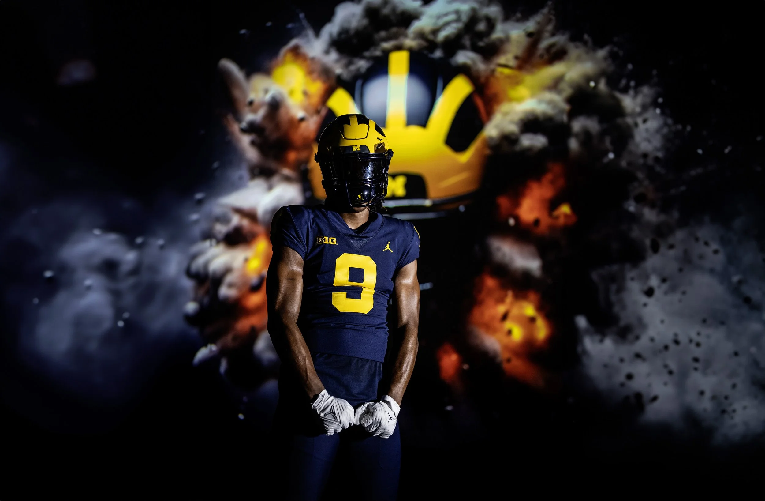 Nate Marshall | Defensive Line, Tight End, EDGE | Fenwick HS (IL) | Consensus 247, ESPN, Rivals, On3 Top 10 Prospect | Committed to Michigan | Chicago Bears Representative at Nike Next Ones Showcase