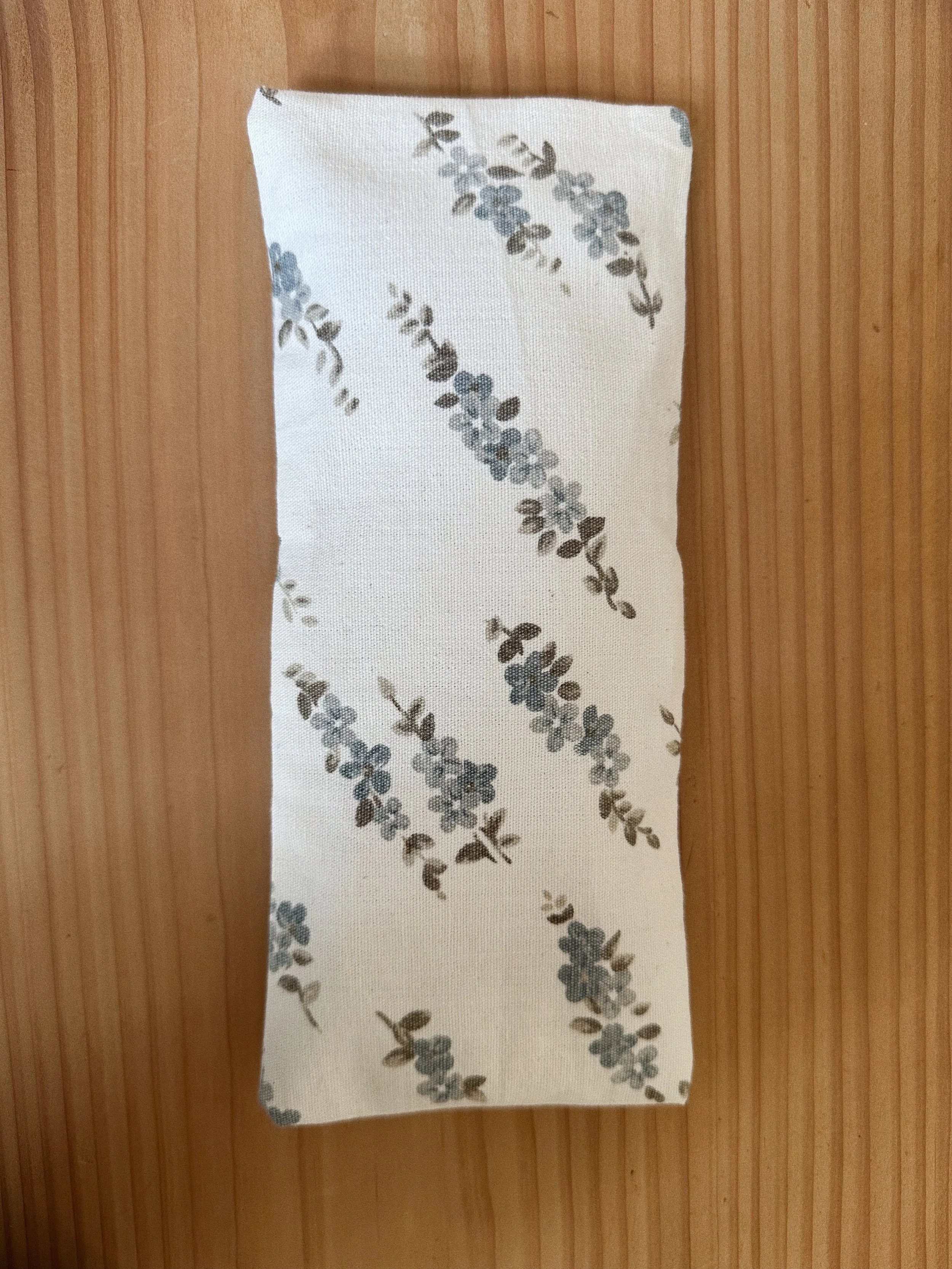 Øjenpude med økologisk hørfrø & lavendel