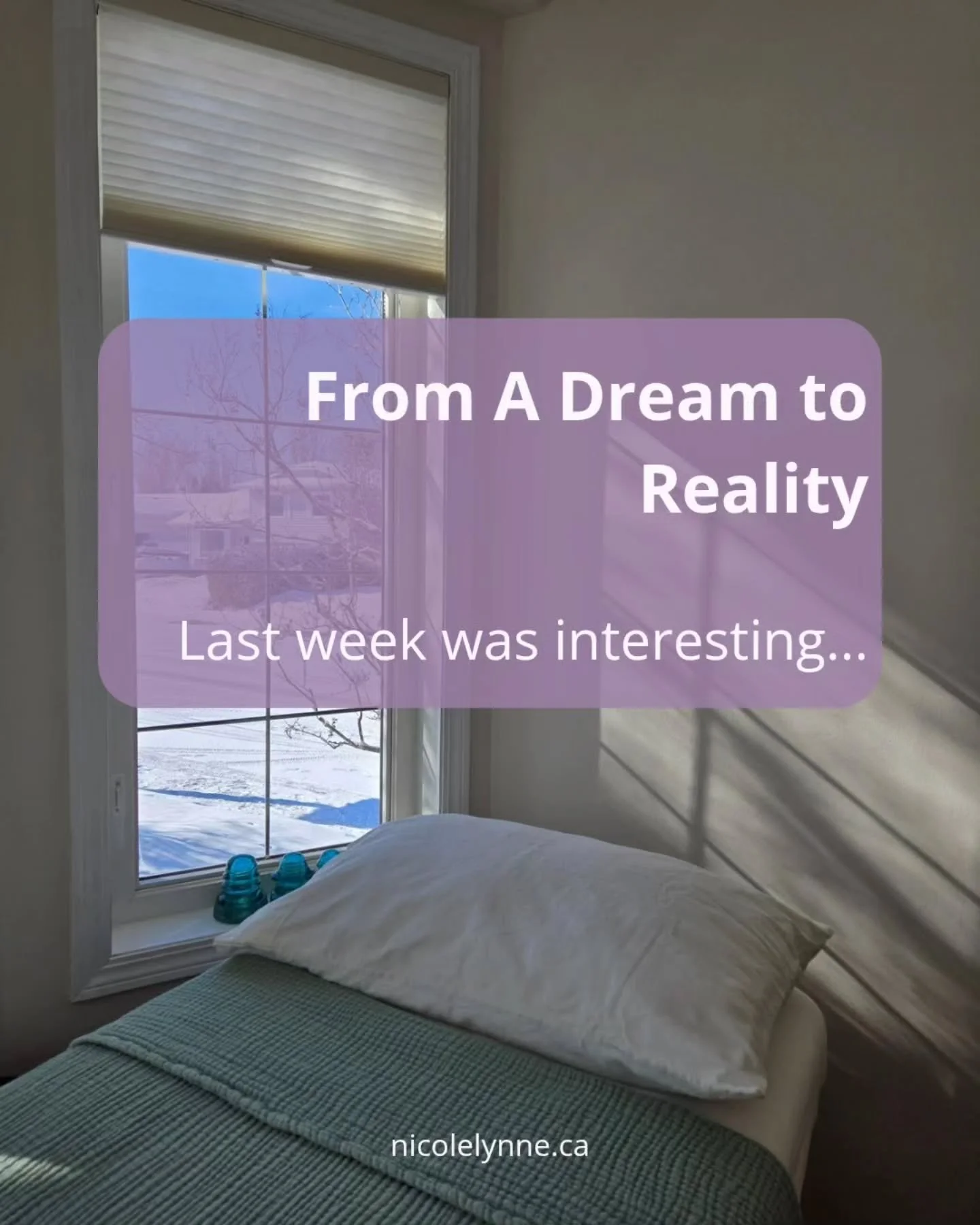 Sometimes the dream comes first&hellip;
Sometimes the message arrives in unexpected ways.

This past week has reminded me how deeply aligned life can feel when we&rsquo;re paying attention.
Moments of synchronicity, invitations, and signs show up whe